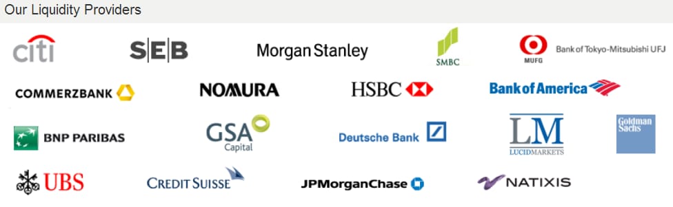 Tier 1 Liquidity Providers